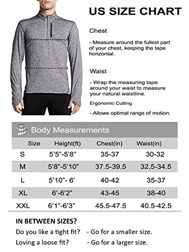 Liberty Imports Pack of 3 Men's Performance Quarter Zip Pullovers with ...